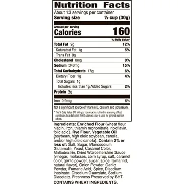 Gardetto's Roasted Garlic Rye Chips - 14 oz Pack