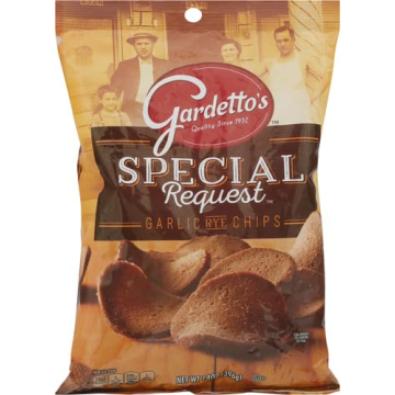 Gardetto's Roasted Garlic Rye Chips - 14 oz Pack