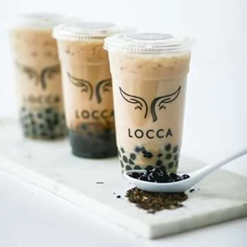Brown Sugar Boba Tea Kit with Pearls for 40 Drinks