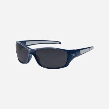 FOCO Dallas Cowboys NFL Athletic Wrap Sunglasses - Sporty, Stylish, and Officially Licensed