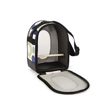 Soft Sided Bird Travel Carrier for Small Birds