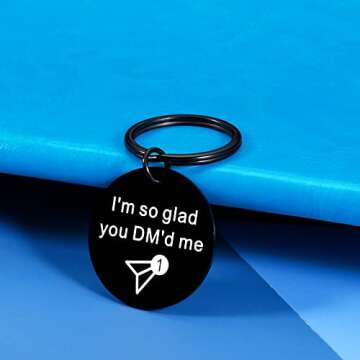 SYGUNAR Anniversary Keychain for Him & Her – Ideal Valentine's Gifts for Couples