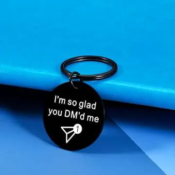 SYGUNAR Anniversary Keychain for Him & Her – Ideal Valentine's Gifts for Couples