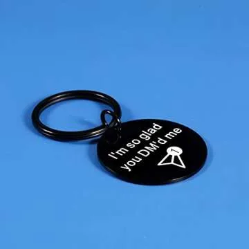 Engraved Keychain for Him & Her - Romantic Gift for All Occasions