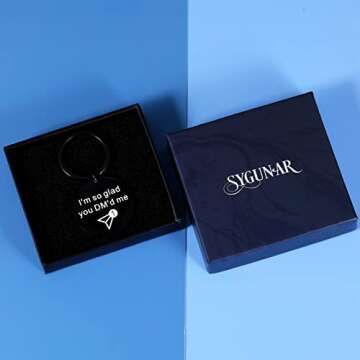 Engraved Keychain for Him & Her - Romantic Gift for All Occasions