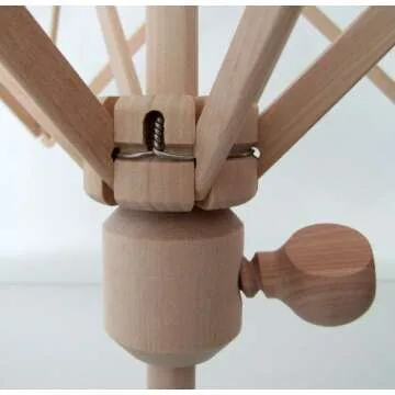 Large Stanwood Wooden Umbrella Swift for Crafters