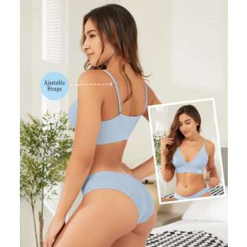 Livona Women’s Sports Bra Bralettes - Comfort, Support & Style