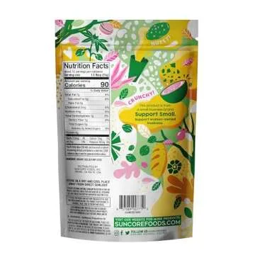 Suncore Foods Organic Hemp Seeds - 8oz Resealable Pack - Gluten-Free & Non-GMO