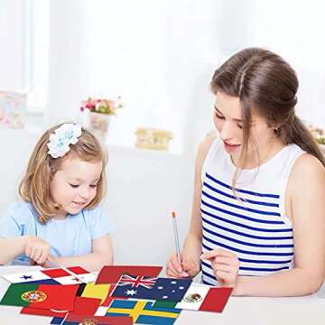 World Cup 2022 International Flags Country Flags, 100 Countries Flags Banner, 82 Ft 8.2” x 5.5” String Flags Hanging Flags for World Cup PartySports Clubs Celebration