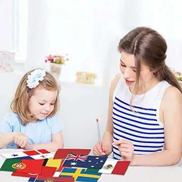 World Cup 2022 International Flags Country Flags, 100 Countries Flags Banner, 82 Ft 8.2” x 5.5” String Flags Hanging Flags for World Cup PartySports Clubs Celebration