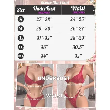 Dlsave Lingerie Set - Elegant Lace for Women in Purple