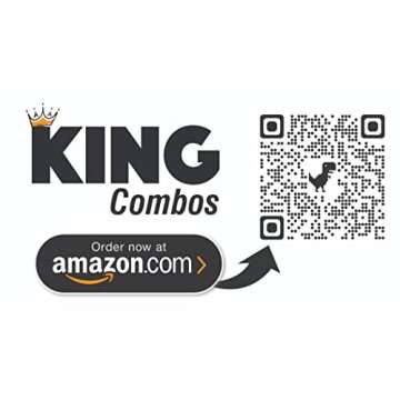 Purely Elizabeth Organic Oats, Instant Oatmeal, 1.76 oz Cup + King Combos QR Code Mixed pack with (Seasonal (Vanilla e Mixed Berries (1 each))