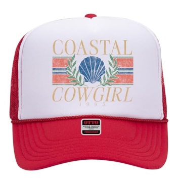 Trendy Coastal Cowgirl Trucker Hat for all occasions