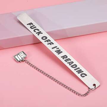 Funny Book Marks for Reading Women Men Gifts for Book Lovers Men Women Friends, Birthday Christmas G...