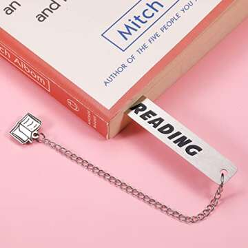 Funny Book Marks for Reading Women Men Gifts for Book Lovers Men Women Friends, Birthday Christmas Gifts Book Mark for Reading Men Writers Teachers, Valentine Graduation Stuffers for Him Her 2025
