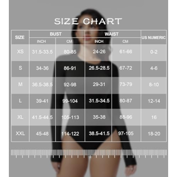 YIANNA Long Sleeve Bodysuit - Stylish & Comfortable Essentials