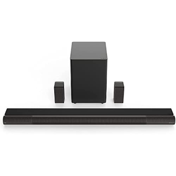 VIZIO Elevate Sound Bar for TV, Home Theater Surround Sound System for TV with Subwoofer and Bluetoo...