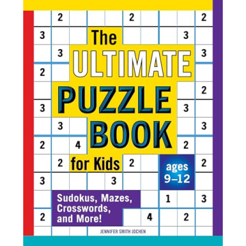 The Ultimate Puzzle Book for Kids: Fun Brain Teasers
