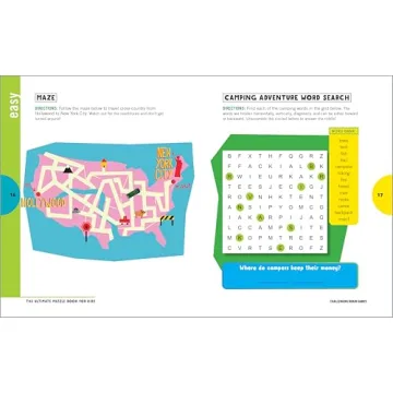 The Ultimate Puzzle Book for Kids: Fun Brain Teasers