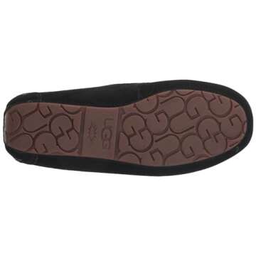 UGG Women's Ansley Slipper, Black, 09