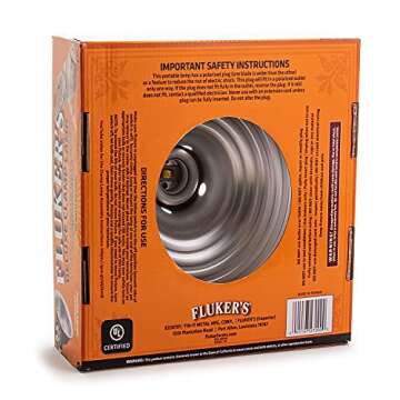 Fluker's Repta-Clamp Lamp, Heavy Duty Clamp Light For Reptile Tanks and Terrariums, UL/CUL Approved, Great for Reptile Basking, 150-Watt Maximum with On/Off Switch, 8.5"