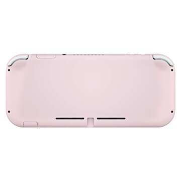 eXtremeRate Cherry Blossoms Pink DIY Replacement Shell for Nintendo Switch Lite, NSL Handheld Controller Housing with Screen Protector, Custom Cover for Nintendo Switch Lite [Console NOT Included]