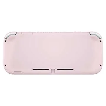 eXtremeRate Cherry Blossoms Pink DIY Replacement Shell for Nintendo Switch Lite, NSL Handheld Controller Housing with Screen Protector, Custom Cover for Nintendo Switch Lite [Console NOT Included]