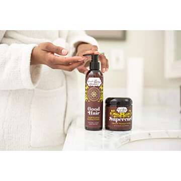 Uncle Funky's Daughter Good Hair Conditioning Styling Creme - Moisturizing Curl Care