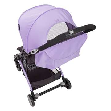 Baby Trend Tri-Fold Mini Stroller, Lilac