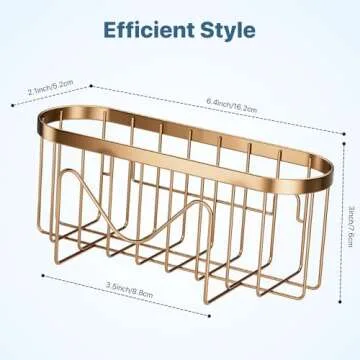 Sponge Holder,Multifunctional Sponge Holders with Two Installation Methods Kitchen Sink Organizer, Rustproof Stainless Steel Sponge Holder for Place Brush Holder,Sponge Scourer and Dish Brush