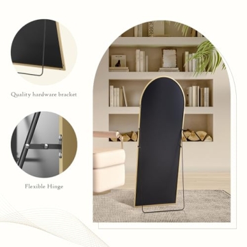 NEWBULIG Full Length Arched Mirror - Stylish and Durable