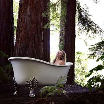 True Botanicals - Body Love Nature Bathing Bath Soak | Non-Toxic, Cruelty-Free | Soothes + Moisturizes to Rejuvinate Dry Skin | Made Safe (Forest, 8 oz | 237 ml)