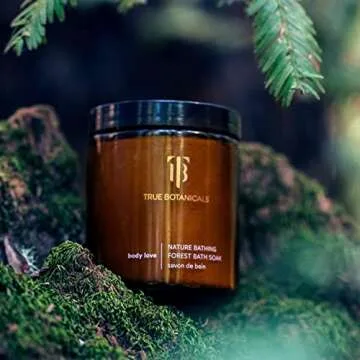 True Botanicals - Body Love Nature Bathing Bath Soak | Non-Toxic, Cruelty-Free | Soothes + Moisturizes to Rejuvinate Dry Skin | Made Safe (Forest, 8 oz | 237 ml)