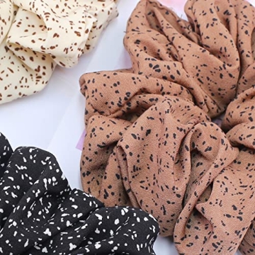 Luxurious Extra Large Satin Scrunchies for Thick Hair