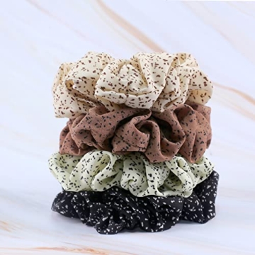Luxurious Extra Large Satin Scrunchies for Thick Hair