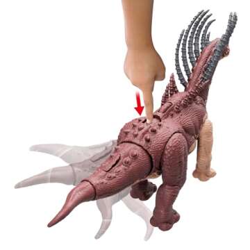 Jurassic World Bajadasaurus Action Figure with Rampage Features