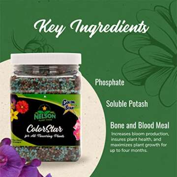 Increase Your Blooms with Nelson Plant Foods ColorStar