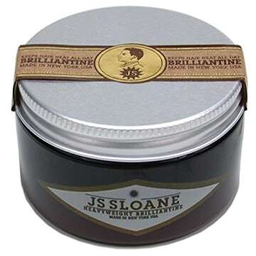 JS Sloane pomades Heavy Weight Brilliantine