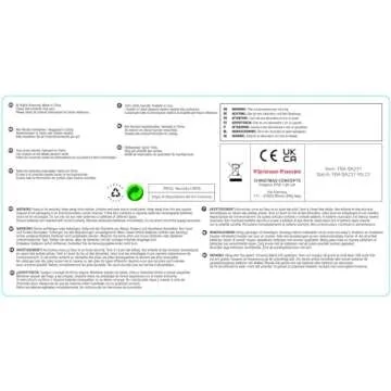 Christmas Concepts® Pack of 6-13cm Glitter Candy Cane Christmas Tree Decorations/Ornaments (Baby Pink)