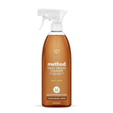 Method Daily Wood Cleaner - Almond, Plant-Based 28oz Spray