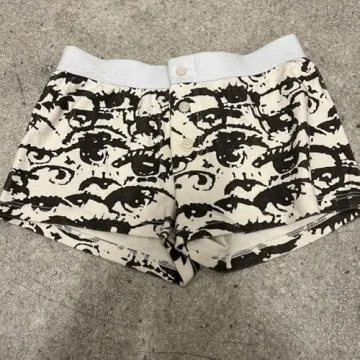Floral Print Y2K Pajama Shorts for Women and Teens