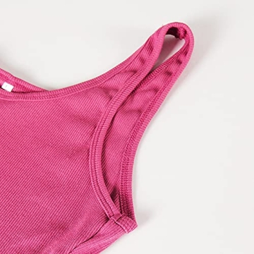 Artfish Sleeveless Ribbed Crop Top with Adjustable Sides – Comfortable Style