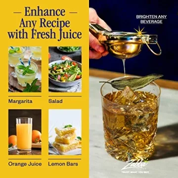 Nuvantee Citrus Juicer - Durable Stainless Steel Squeezer