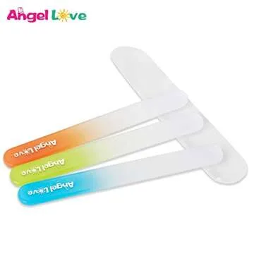 Baby Nail File, 3 Pack, Emery Board Glass, Crystal, Set for Newborns, Toddlers, Infant, Babies & Young Children, New Moms & Baby Shower,ZJC2