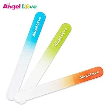 Baby Nail File, 3 Pack, Emery Board Glass, Crystal, Set for Newborns, Toddlers, Infant, Babies & Young Children, New Moms & Baby Shower,ZJC2