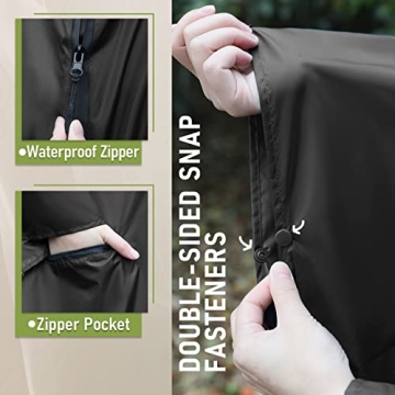 Unisex Waterproof Rain Poncho for All Weather Conditions