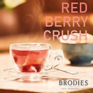 Brodies Red Berry Crush Caffeine-Free Tea Box of 20
