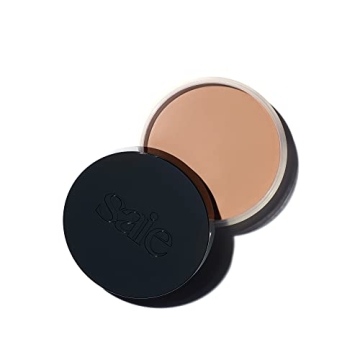 Saie Sun Melt Bronzer - Cream-Balm for Stunning Contour - Natural Glow