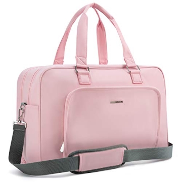 BAGSMART Weekender Bag - Stylish Travel Duffle for Women