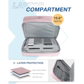 BAGSMART Weekender Bag - Stylish Travel Duffle for Women